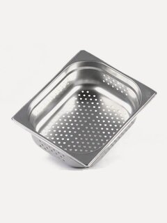 Изображение товара Гастроемкость Foodatlas GN 1/2, нержавеющая сталь, 26,55х10 см