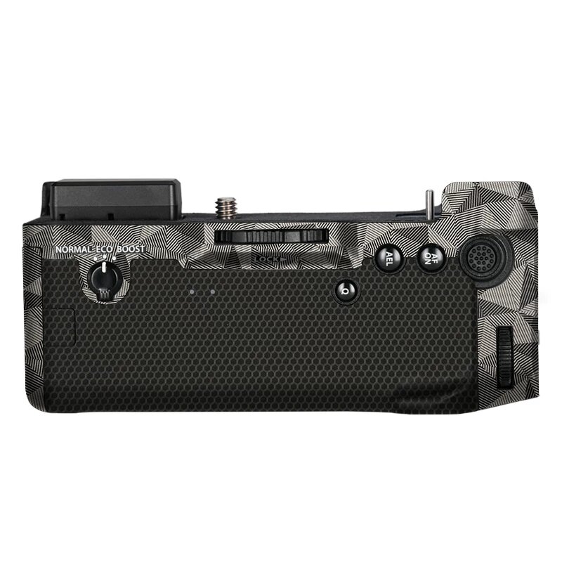 Защитная пленка для вертикальной ручки Fuji X-H2S с нордическим треугольным титановым золотом, 3M клей, современная