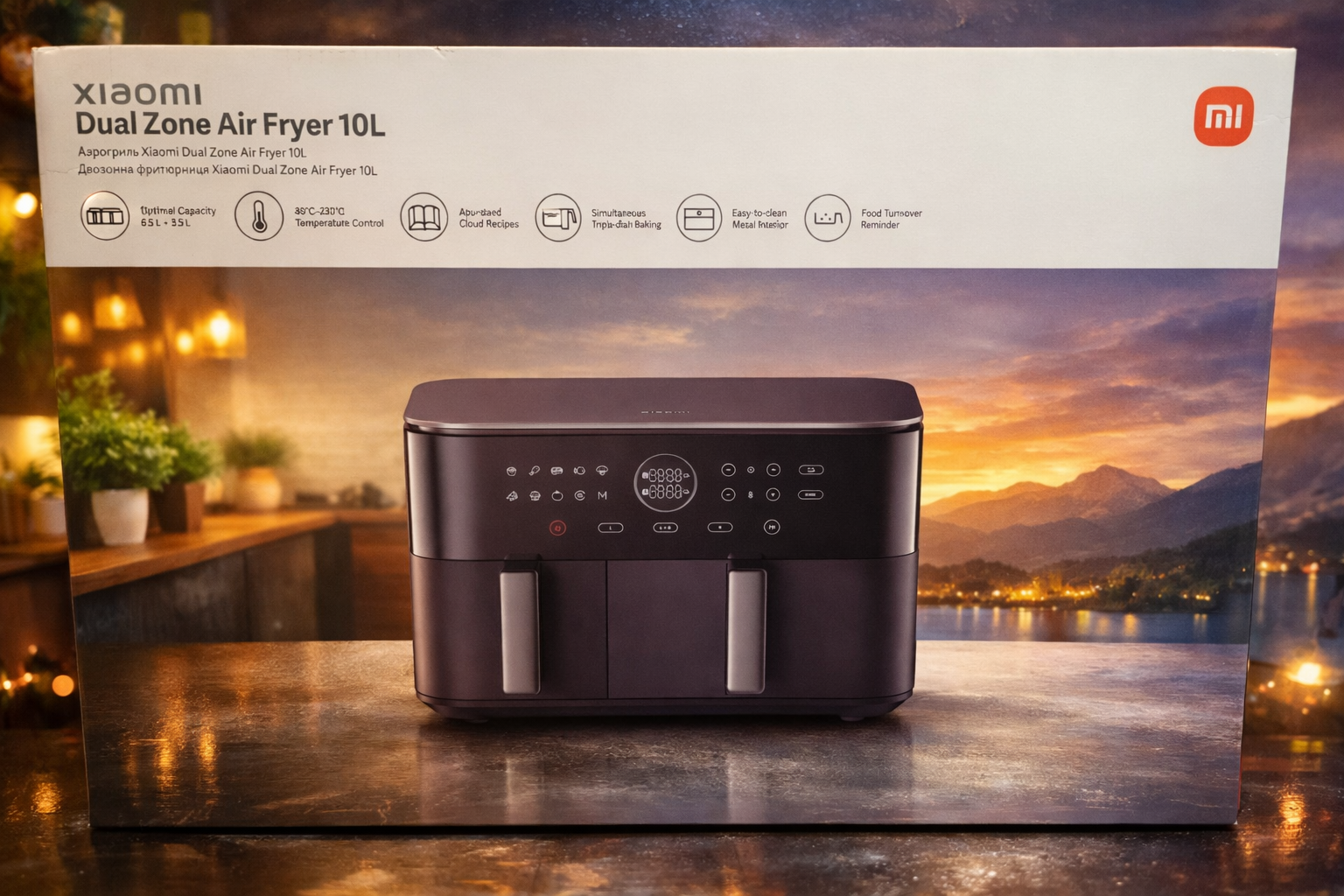 Аэрогриль Xiaomi Dual Zone Air Fryer 10л NEW 2026 надежностью и продуманным дизайном.