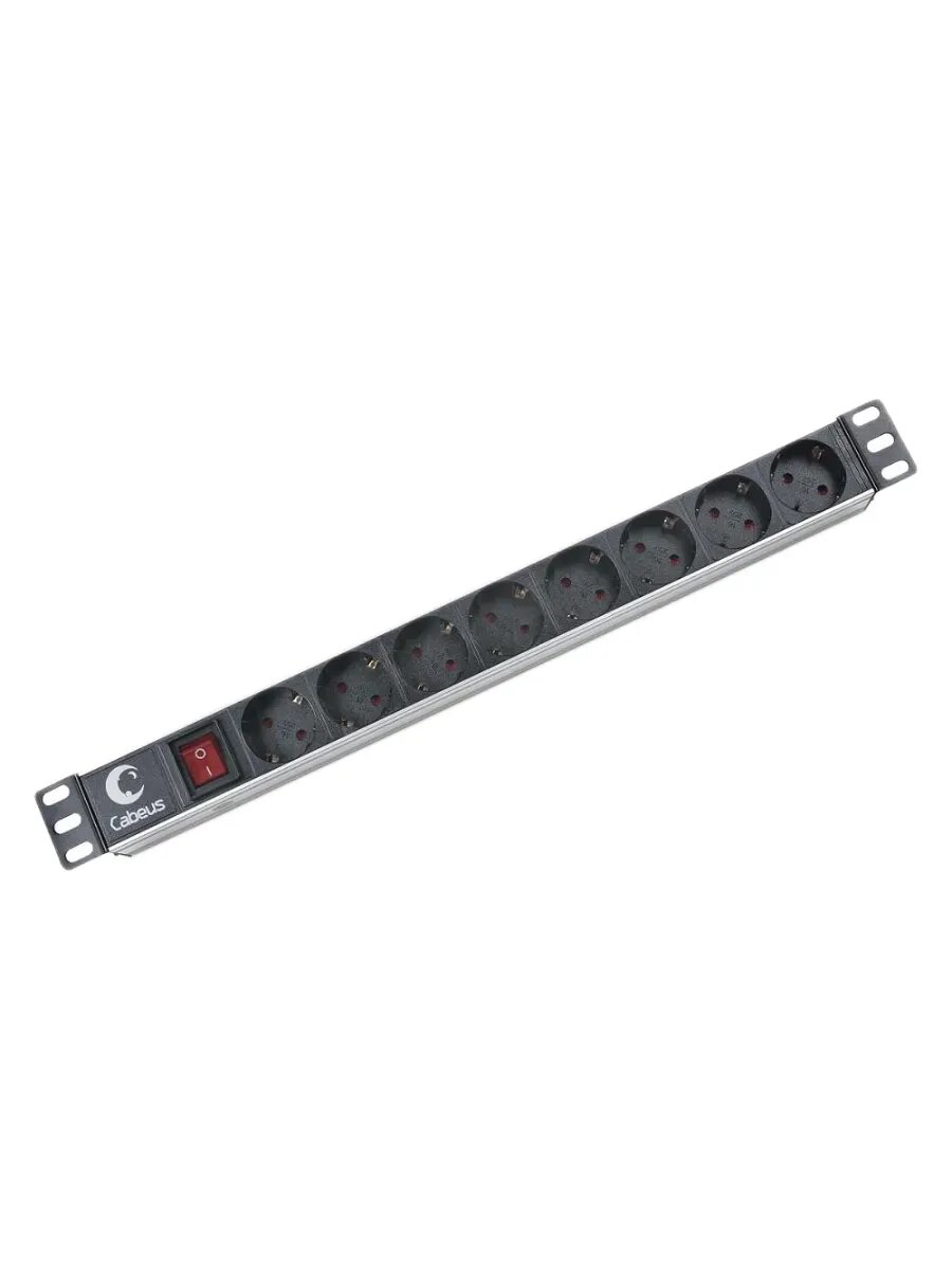 Блок евророзеток для 19" шкафов 8 розеток PDU-8P