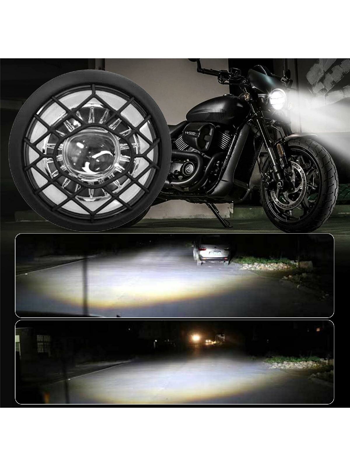 Противотуманная фара мотоцикла дальнего ближнего света для Sportsters XL VRSCD 48V