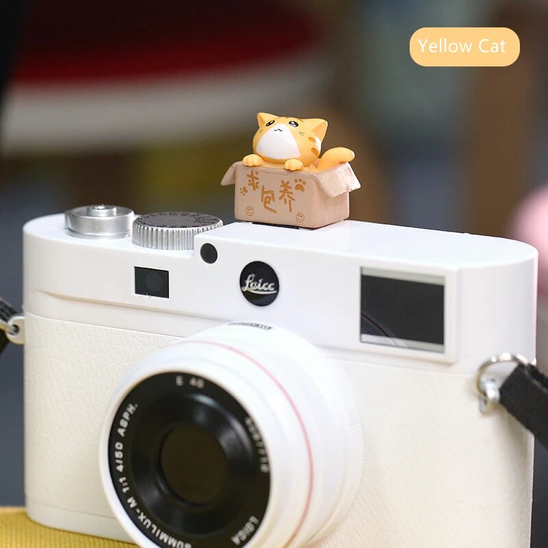 Защитный колпачок для холодного башмака 3D кот, Yellow
