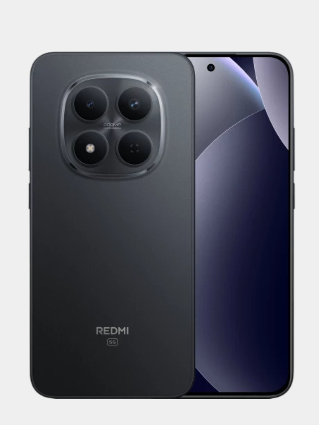 Смартфон Xiaomi Redmi Note 15 Pro 5G, AMOLED-экран, камера 200Мп, 6580мАч - Черный, 8/256 ГБ