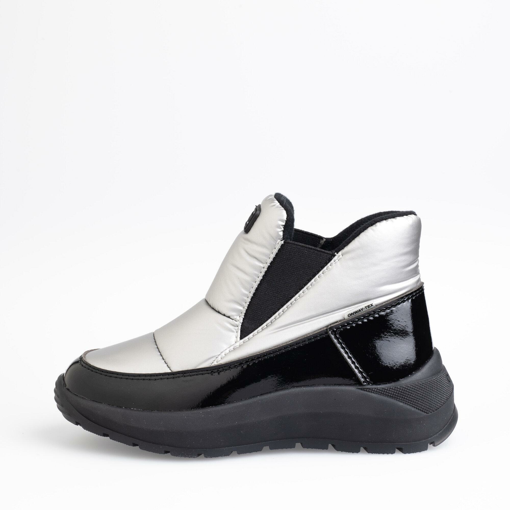 Ботинки ONWAY, размер 33, серебряный