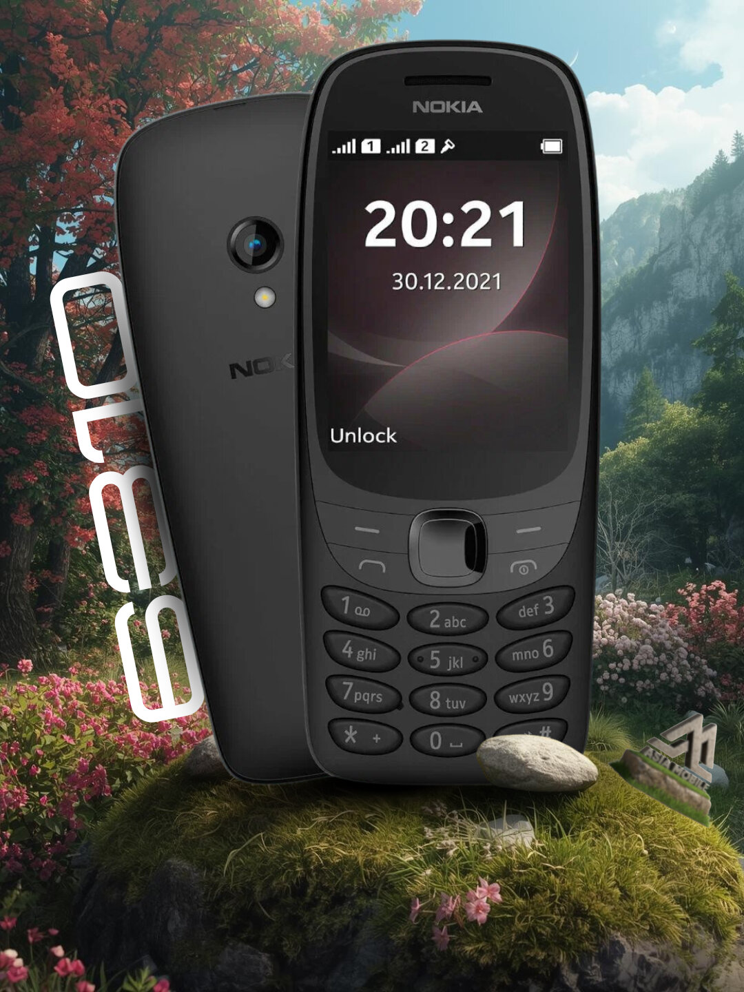Телефон Savdo "Tugmali" Nokia 6310, Android, 2 SIM, FM-радио — фото 1