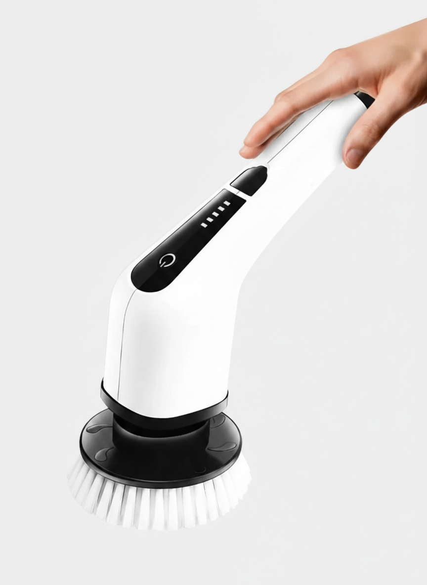 Щетка электрическая беспроводная для уборки дома, мытья пола, электрощетка чистки ванной, кафеля, кухни, окон