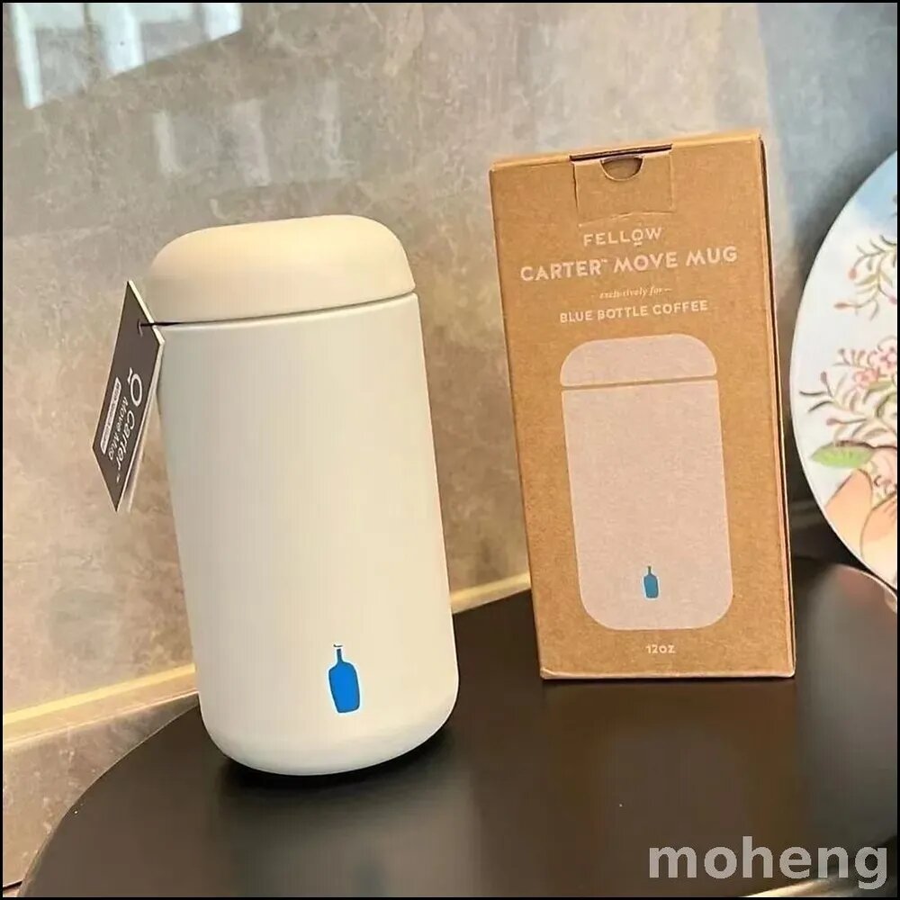 Термокружка Blue Bottle Coffee Carter 0.3 л Белая для кофе и напитков 6/8 часов