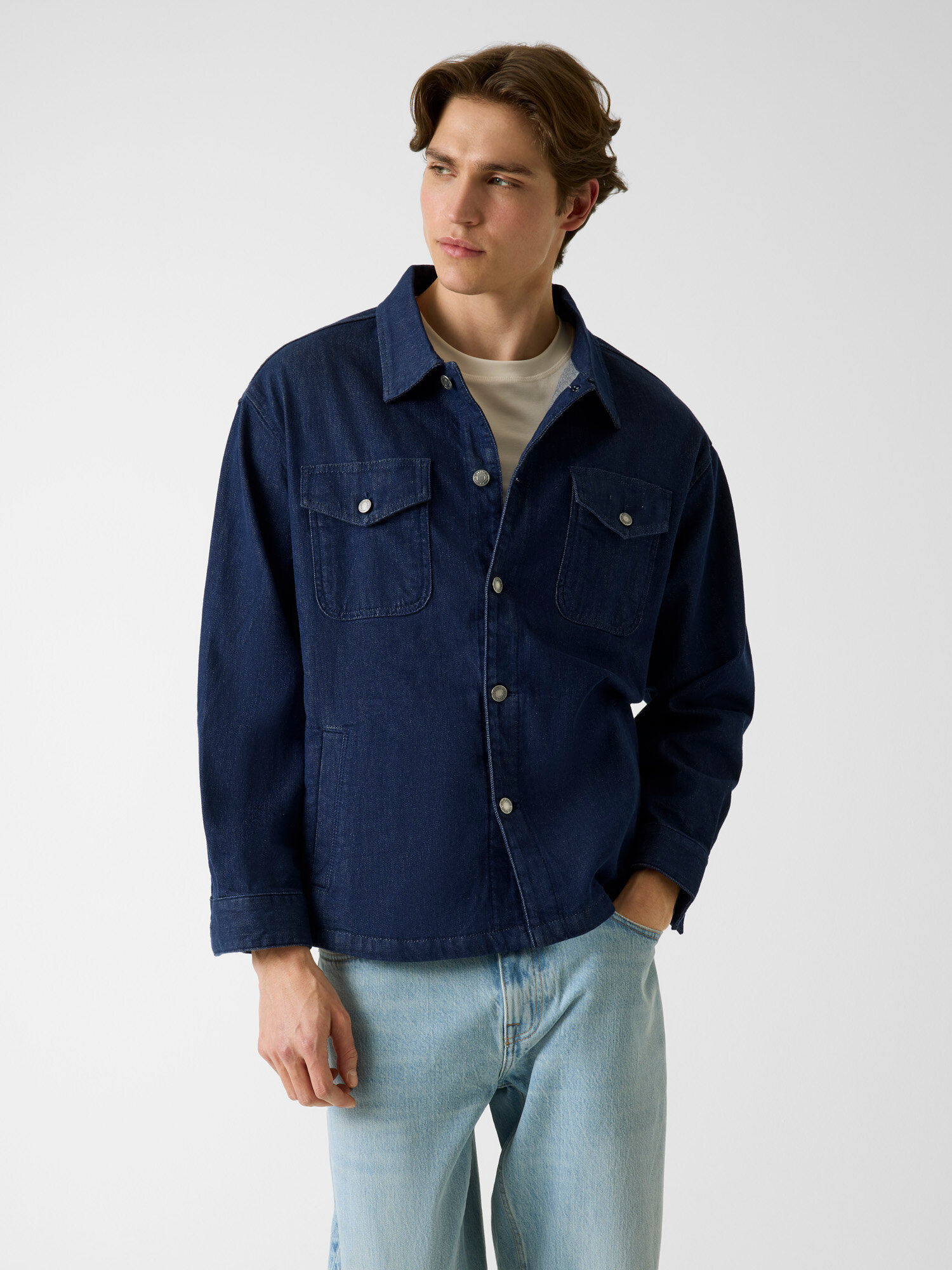 Куртка GUESS, размер L, синий