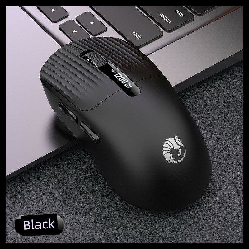Leekui X8 беспроводная игровая мышь с экраном, Bluetooth двойной режим, перезаряжаемая, легкая, для ПК и ноутбука,