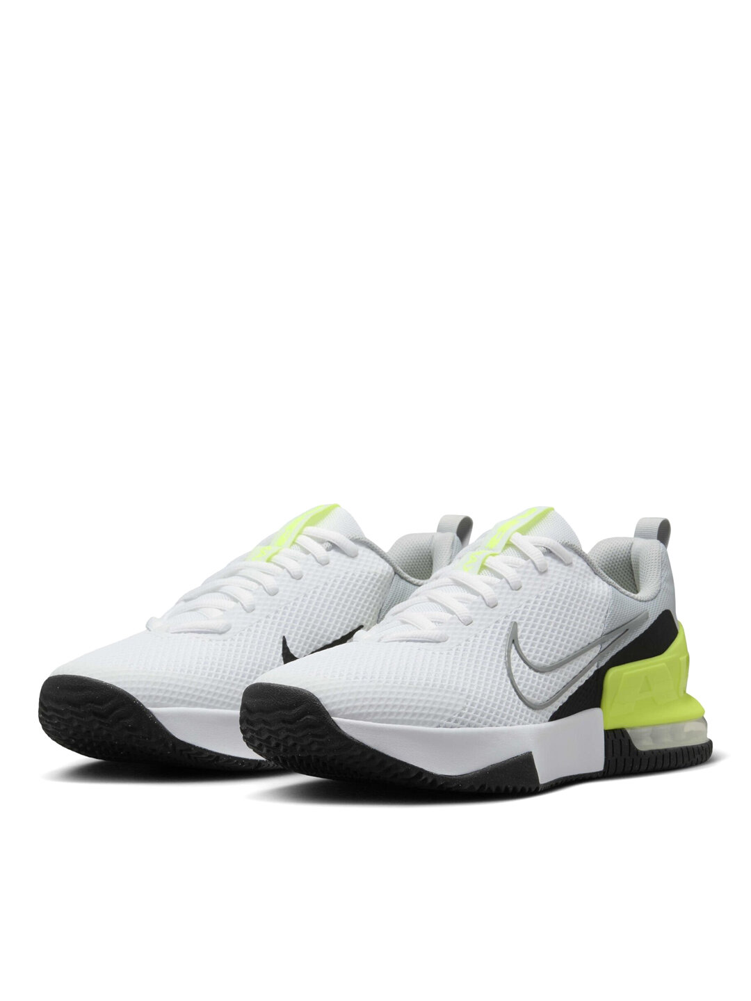 Кроссовки NIKE Air Max Alpha Trainer 6, размер 8 US, белый/серый/желтый — фото 1