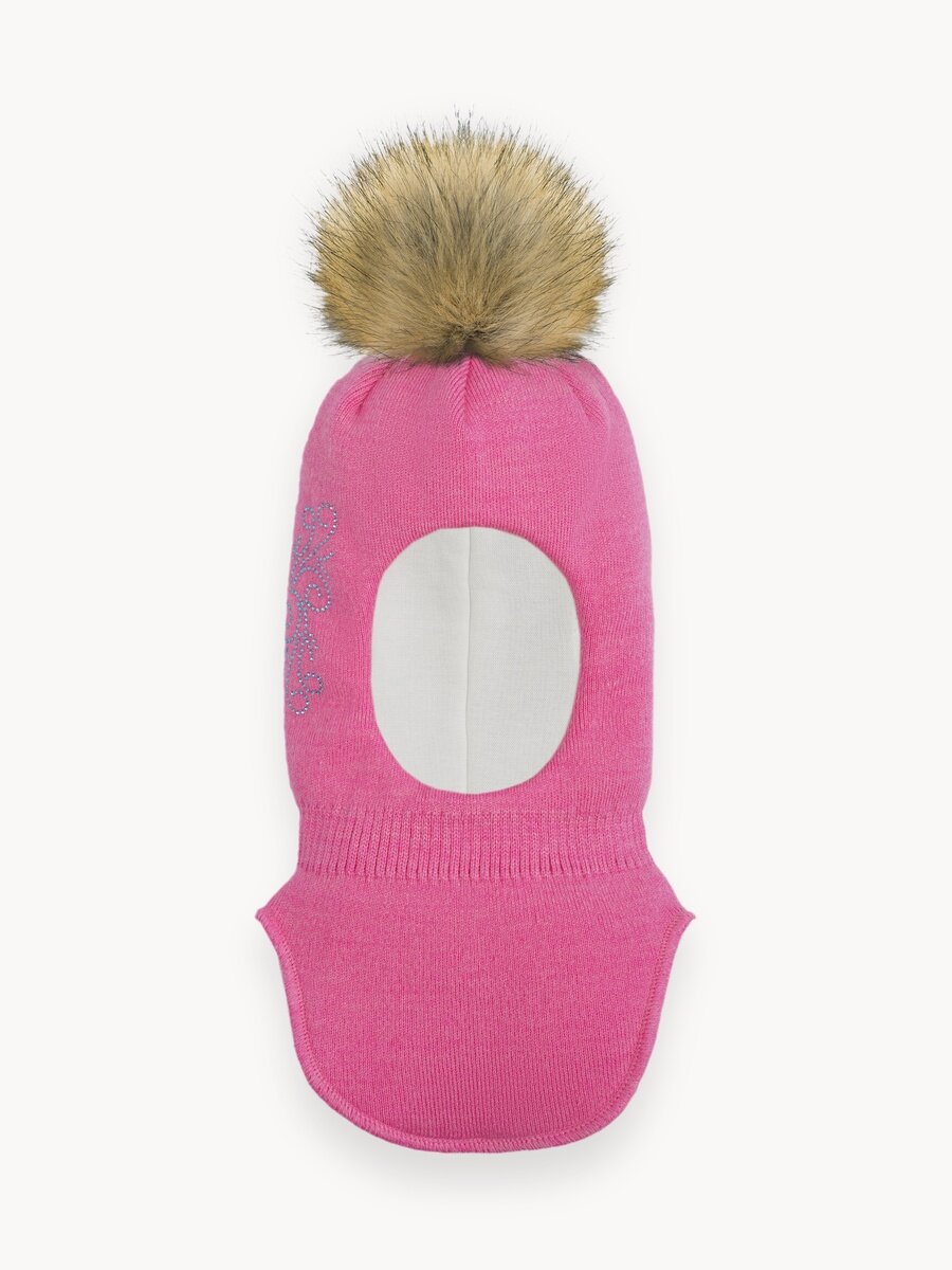 Балаклава GUSTI для девочек, размер 50-52, пурпурный