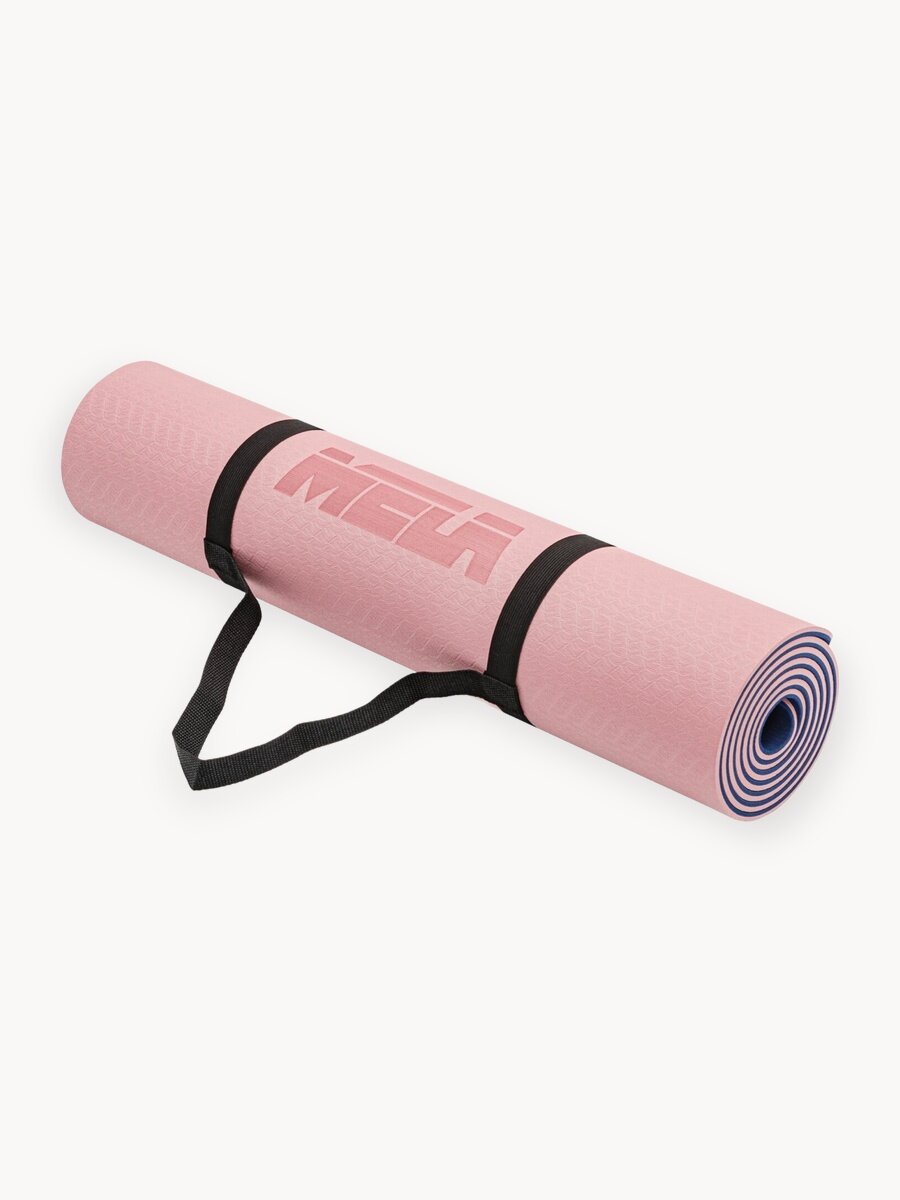 Нескользящий коврик для занятий спортом, йогой и фитнесом