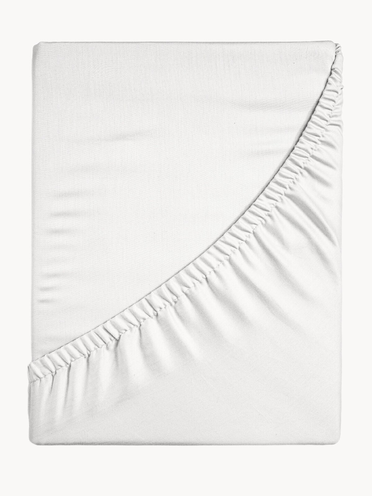 YERRNA Простыня на резинке 160х200+26 см, аналог икеа, 100% хлопок, перкаль, однотонная