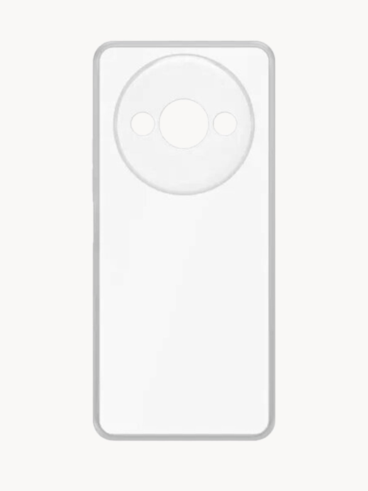 Чехол для Xiaomi Redmi A3 4G (Редми А3 4Г) прозрачный