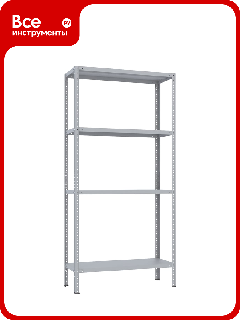 Стеллаж Everest 100-40/80/180-4-C (Разборный) STC100/40/80/180/4