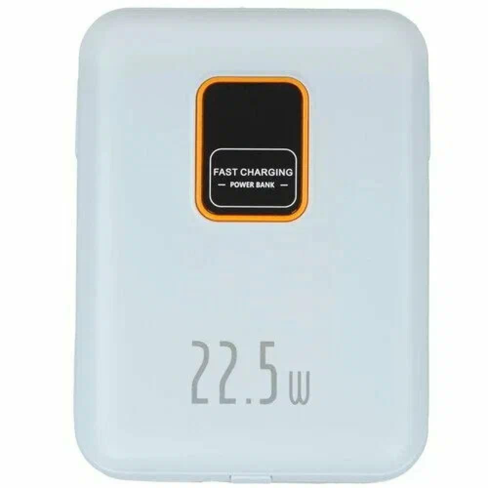 Внешний аккумулятор EOFE G108, LCD 10000мАч, 22.5Вт, беспроводная зарядка, Синий