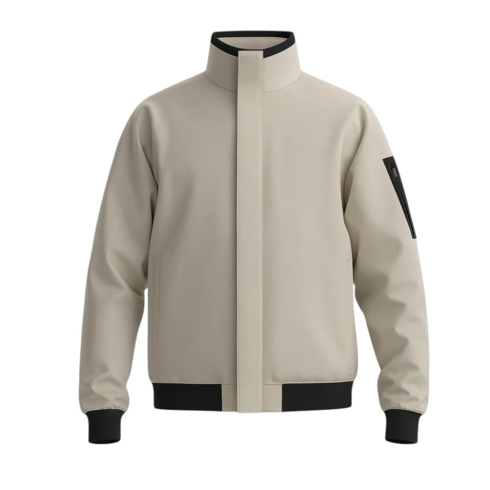 Куртка BOSS, размер L, бежевый