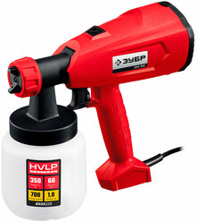 Краскопульт Зубр КПЭ-350 HVLP электрический