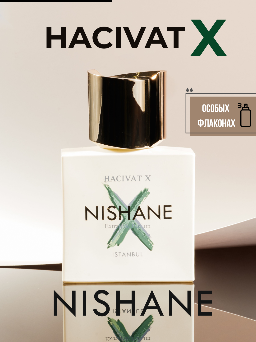 Hacivat X Nishane унисекс парфюм в особых флаконах, от LABOR Parfum