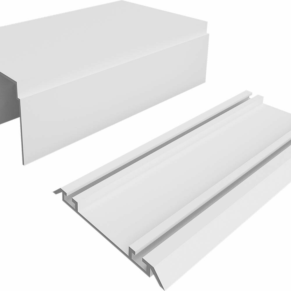 Комплект направляющих Spaceo 118.3 см цвет белый