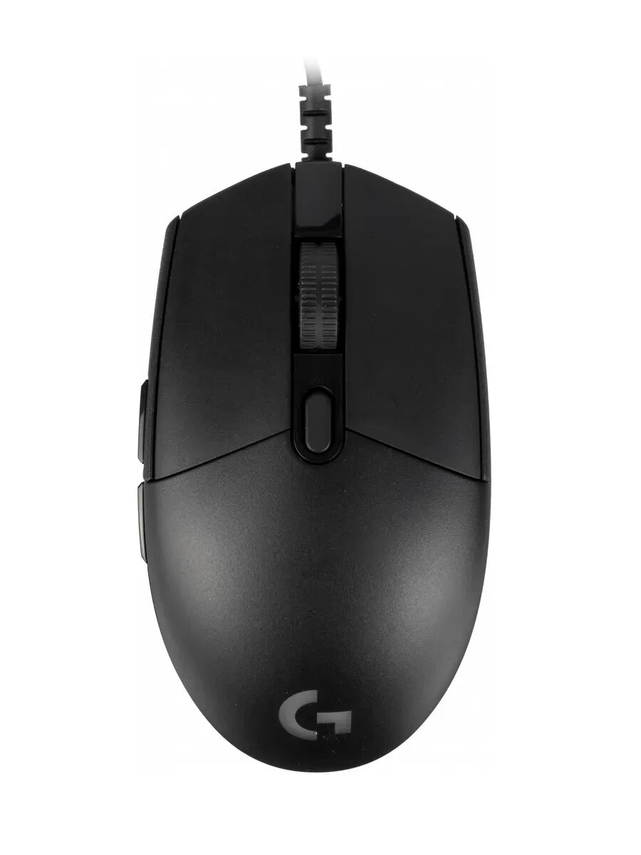 Мышь G102 LightSync черный оптическая (8000dpi) USB — фото 1
