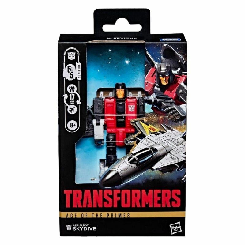 Трансформеры Игрушка хасбро Aerialbot Skydive Deluxe Class Transformers: Age of the Primes Hasbro, Takara Tomy