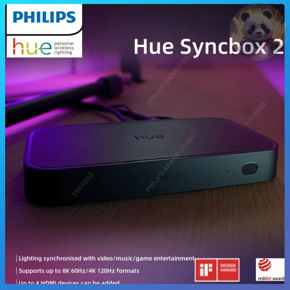 Блок синхронизации Philips Hue HDMI Sync Box 2,8K/60Hz,4K/120Hz