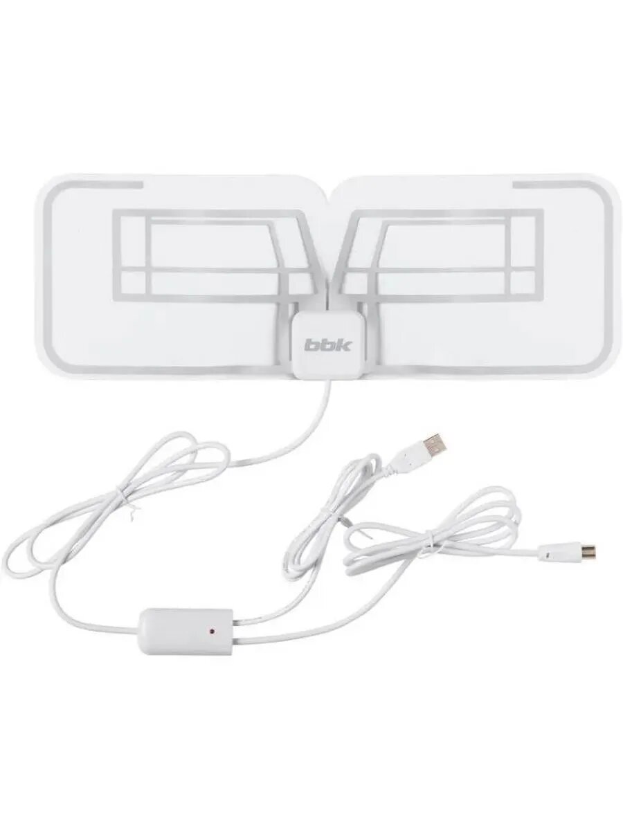 Антенна телевизионная цифровая DA27 DVB-T2 2м кабель