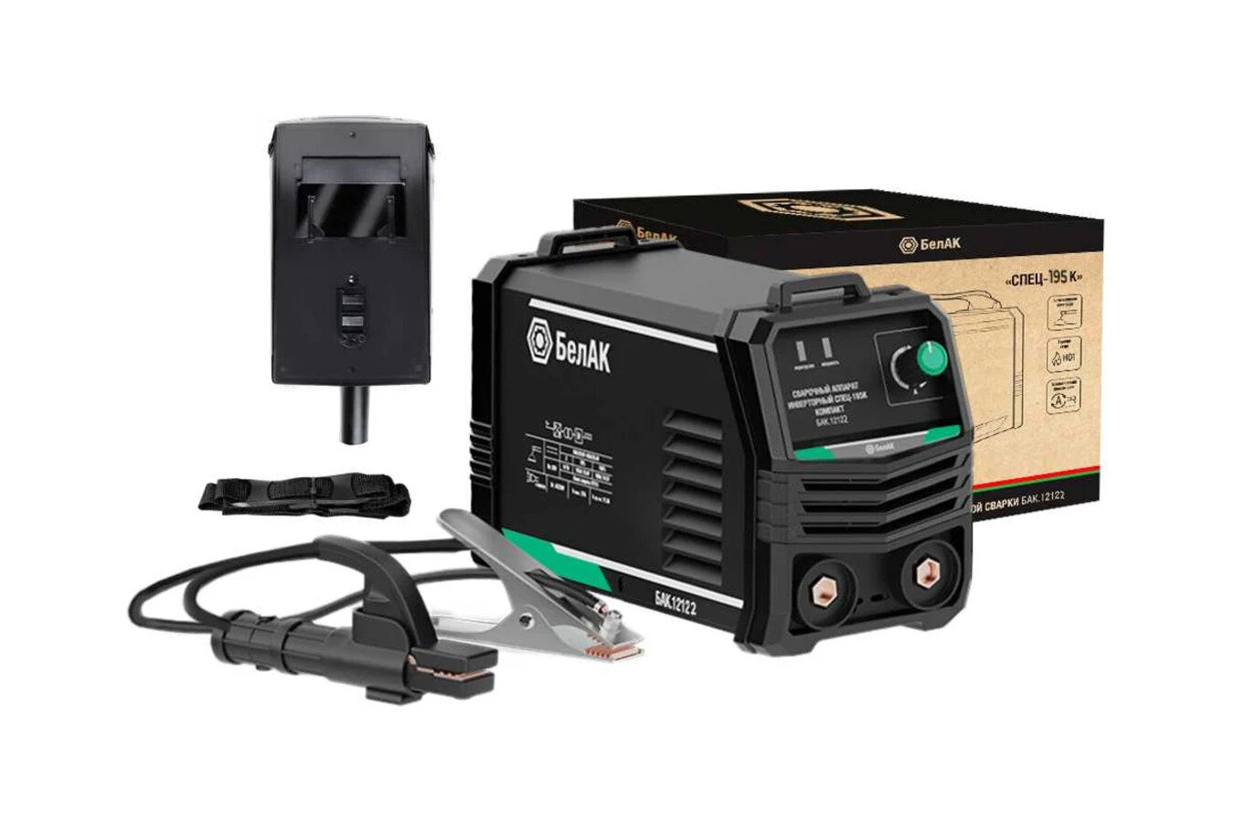 Инвертор сварочный 195А ММА 16-5мм AntiStick 140-260В IGBT белак