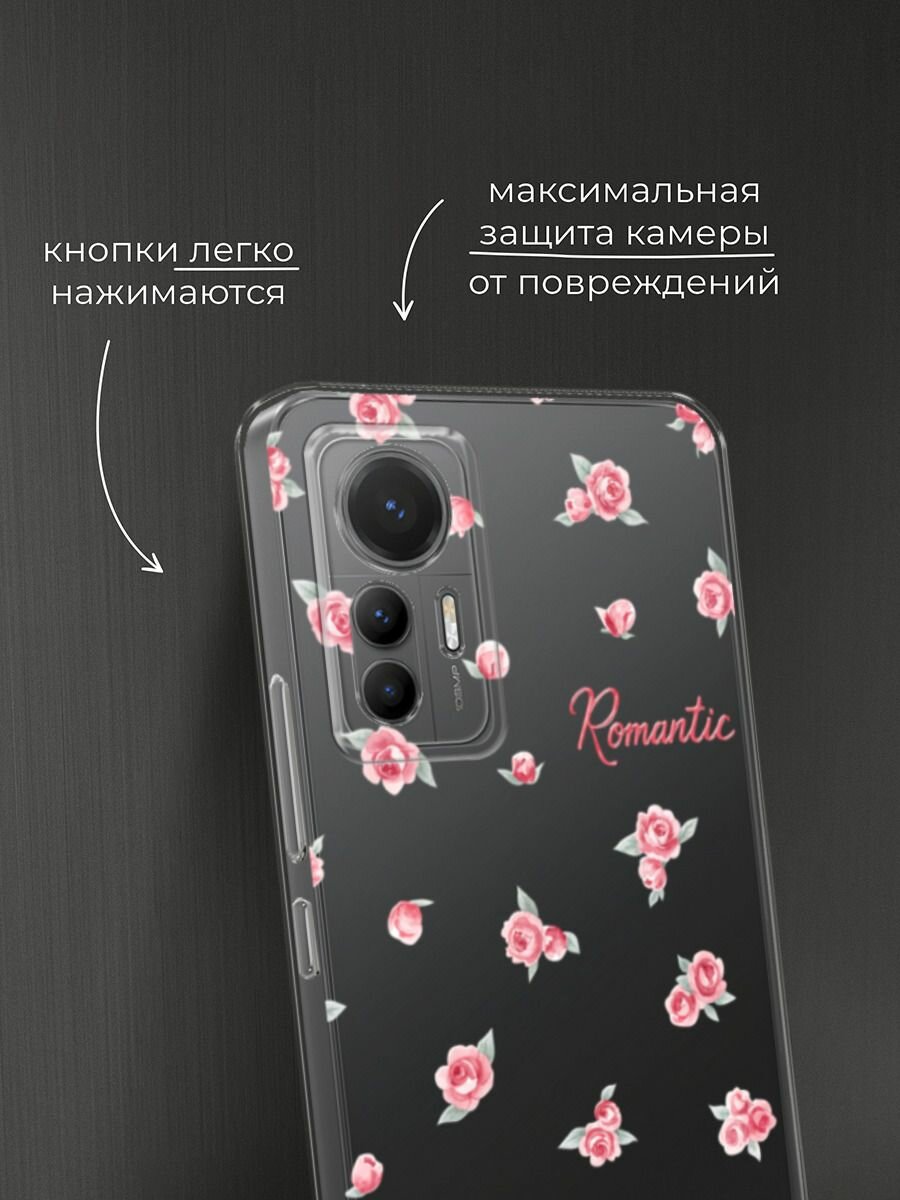 Чехол на Xiaomi 12 Lite / Сяоми 12 Лайт с принтом "Romantic 3" — фото 1