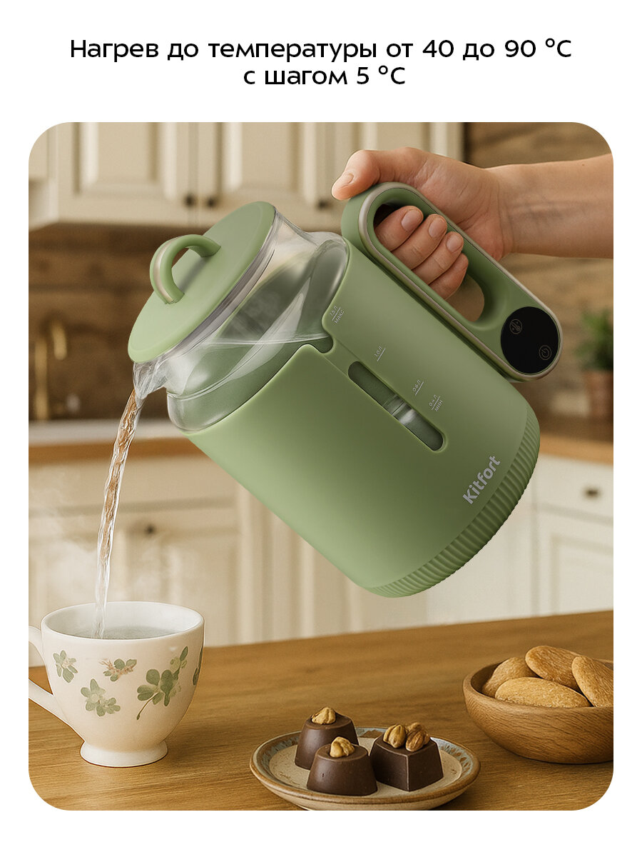 Чайник Kitfort КТ-6751 — фото 1