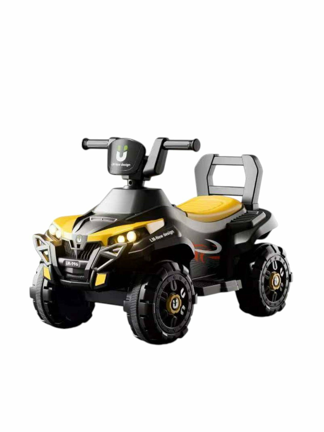 Квадроцикл детский на аккумуляторе - Желтый