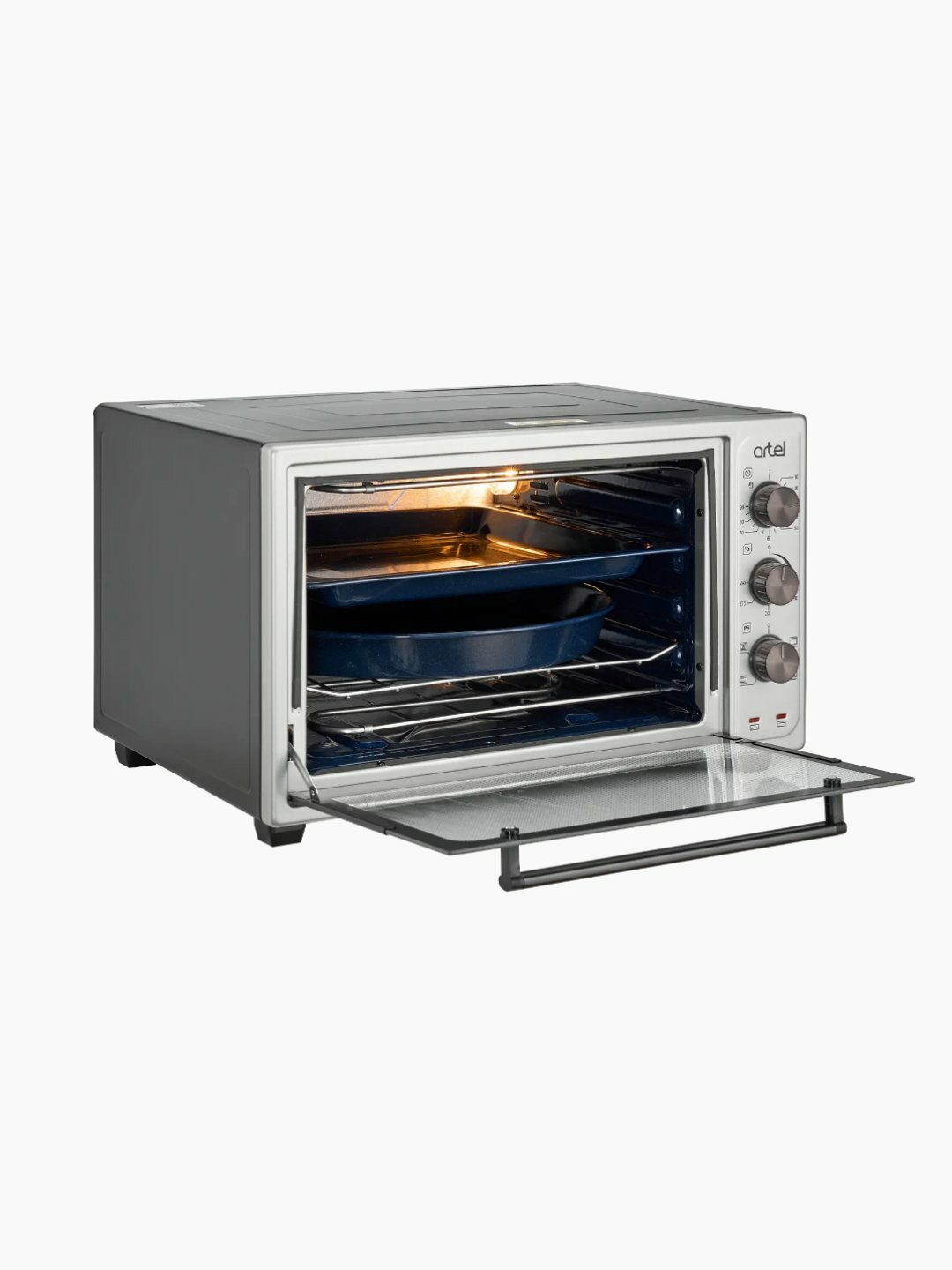 Мини-печь Artel 3618 с конвекцией — мощная и компактная духовка для дома, равномерное запекание блюд — фото 1