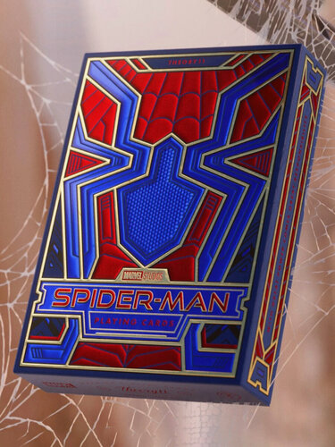 Изображение товара Игральные карты Theory11 "Spider-Man", покерный размер, пластиковое покрытие, 54 шт