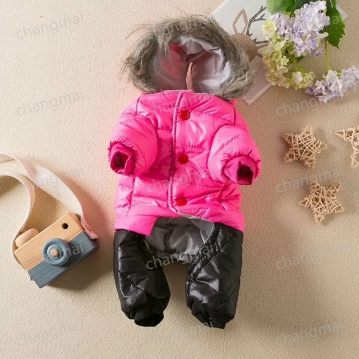 Одежда для собак комбинезон теплый для животных