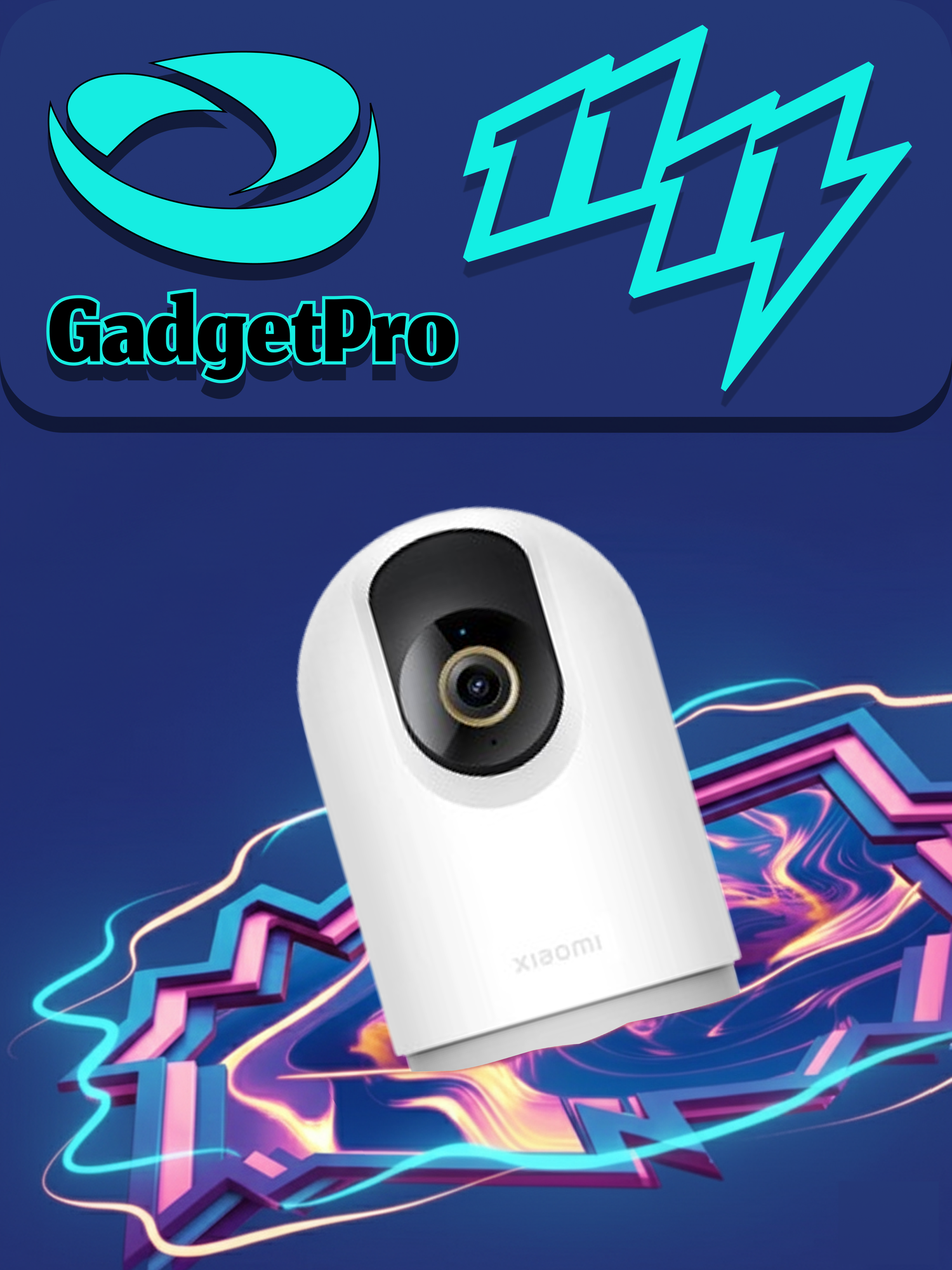 Смарт-камера Xiaomi Smart Camera C500 Pro: 2K, Wi-Fi, двусторонняя связь, ночное видение