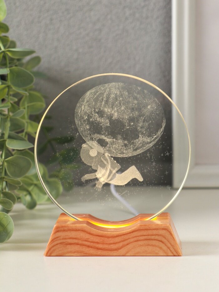 Сувенир стекло свет 