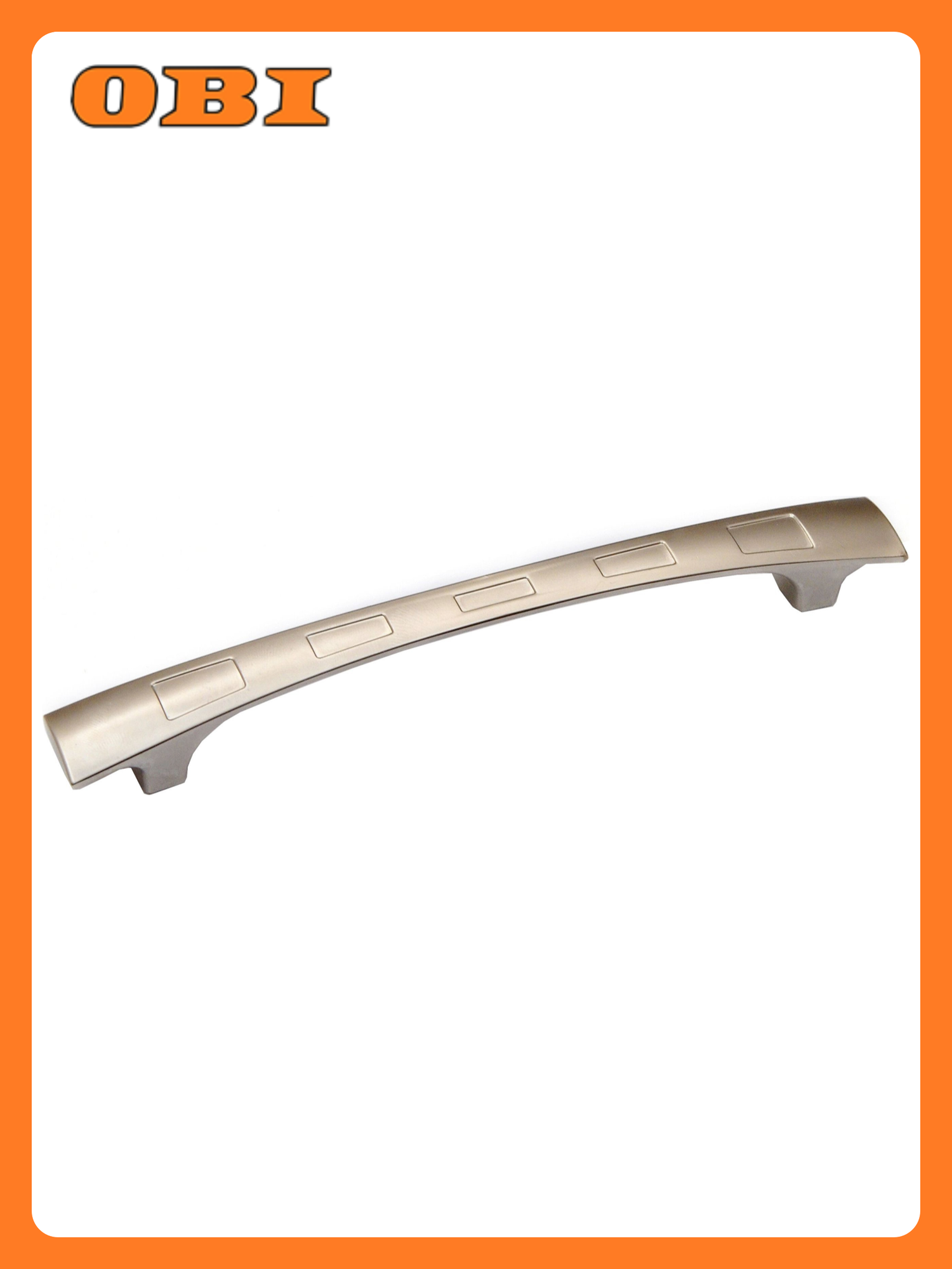 Мебельная ручка JET 003 алюминий матовая сатин коричневая 1 шт