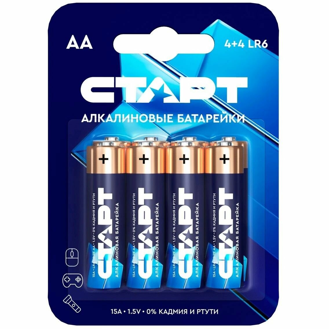 Старт батарейка LR6 - BL8 BLUE 96 960 8 шт. в уп - ке