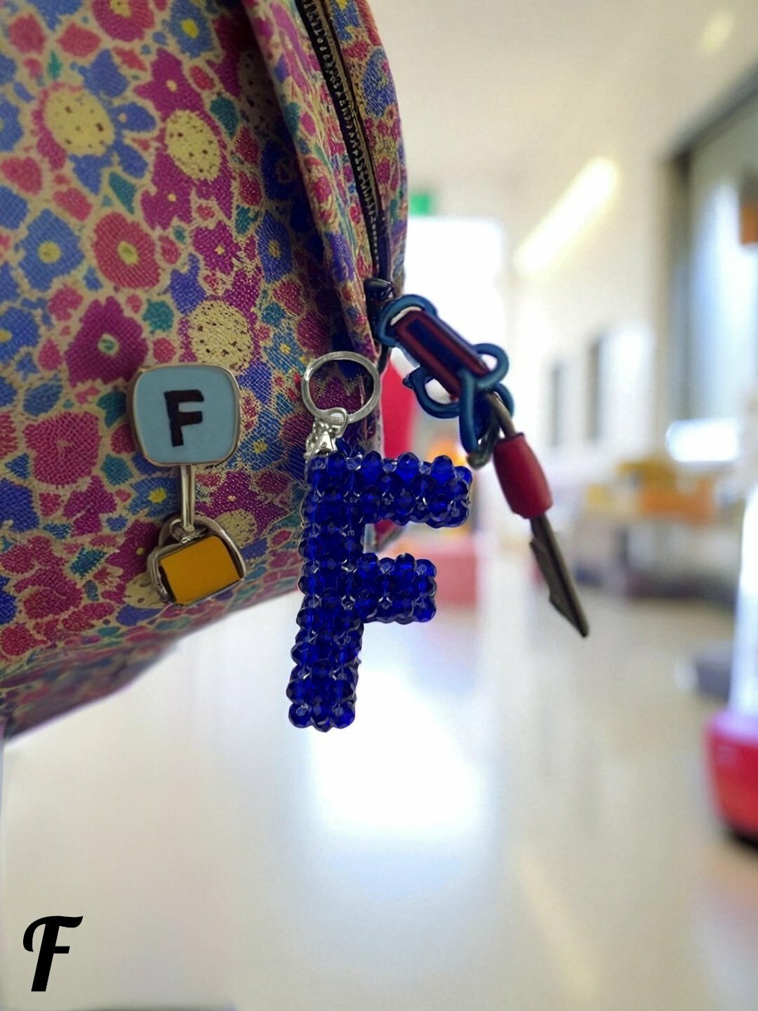 Брелок, синий