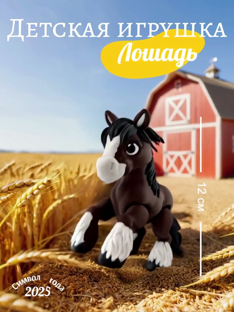 Детская игрушка Лошадь — фото 1