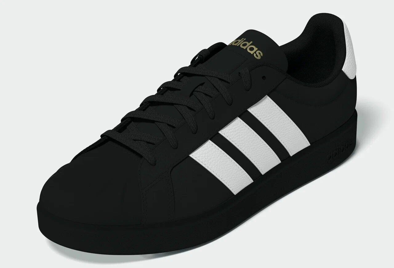 Кеды adidas Streettalk, размер 11 UK, черный/белый — фото 1