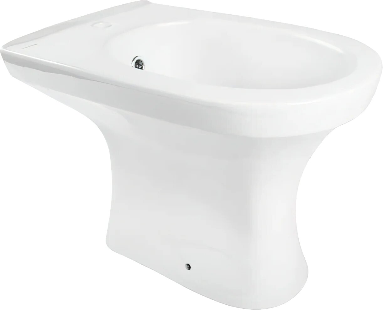 Биде напольное Керамин Санти CDB00015404 белое