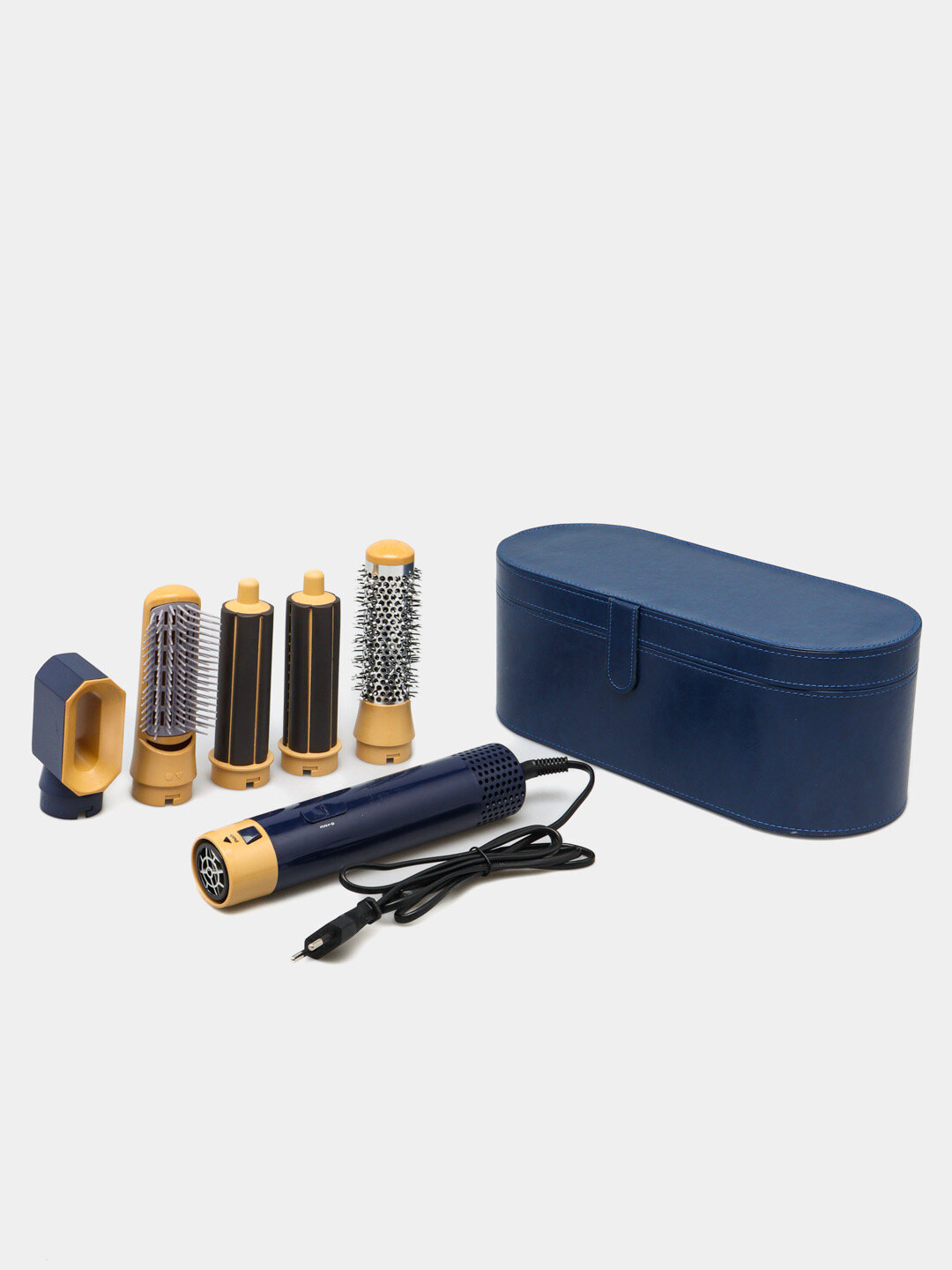 Набор для волос YoungLife, фен + щипцы, защита от перегрева, 4 насадки, 1500Вт