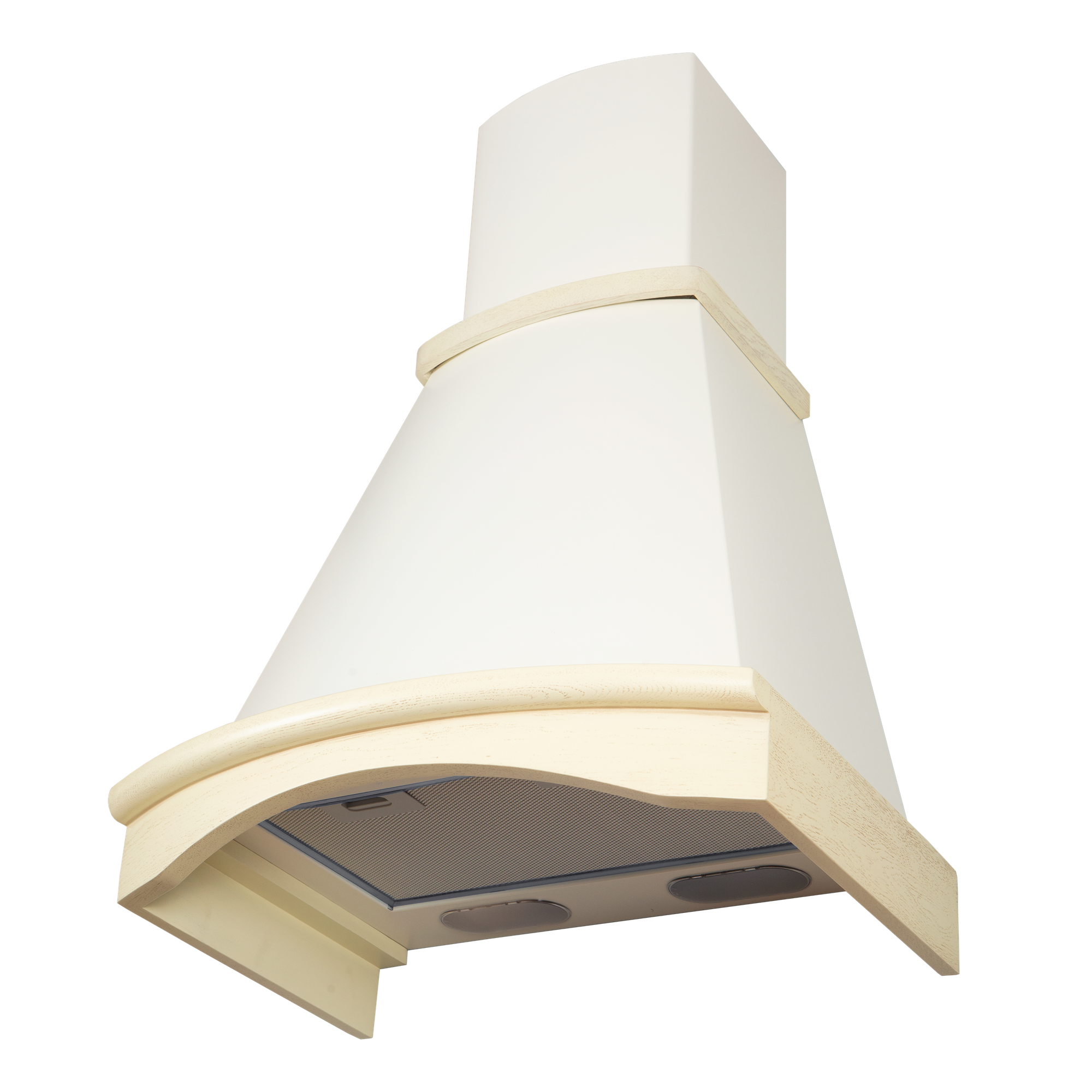 Вытяжка кухонная ELIKOR "Ротонда" 60П-650-П3Л, бежевая, с отделкой "дуб Нэнси"