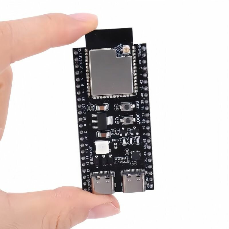 МодульESP32-C6 (RISC-V) компактная плата с Wi-Fi 6, Bluetooth LE 5.0 и Zigbee 3.0
