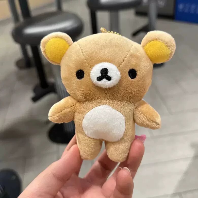 Ключка Rilakkuma Базовый Брат - Официальный японский аниме-аксессуар, 10 см, мягкая игрушка для сумок и лейков