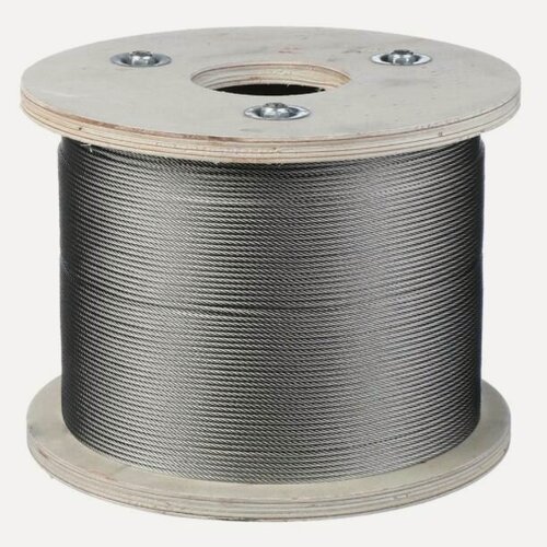 Изображение товара Трос стальной оцинкованный 4мм Din 3055 (200м)