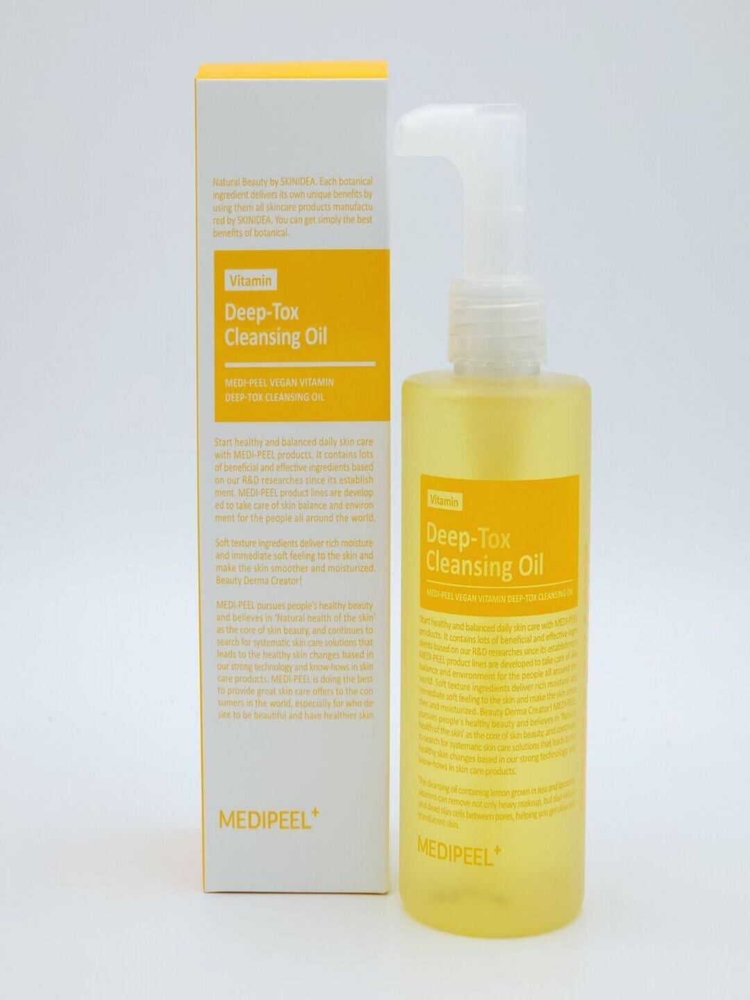 Витаминное гидрофильное масло с липосомами Medi-Peel Vegan Vitamin Deep-Tox Cleansing Oil