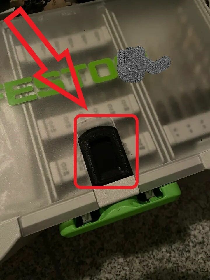 Дополнительный замок для Festool Systainer T-LOC